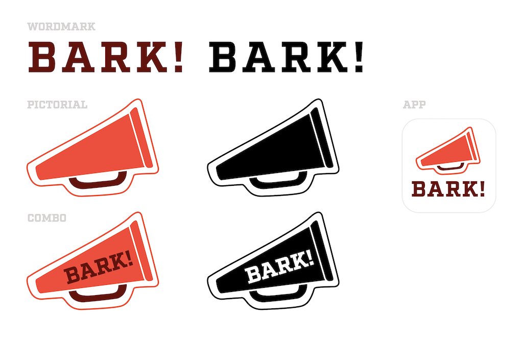 All BARK! logos
