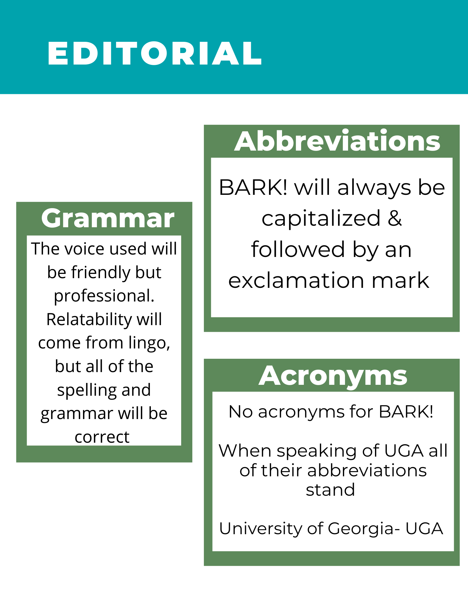 Page 8 from style guide.