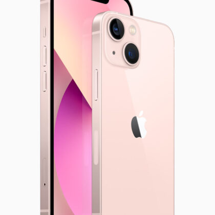iPhone 13 and 13 mini in pink