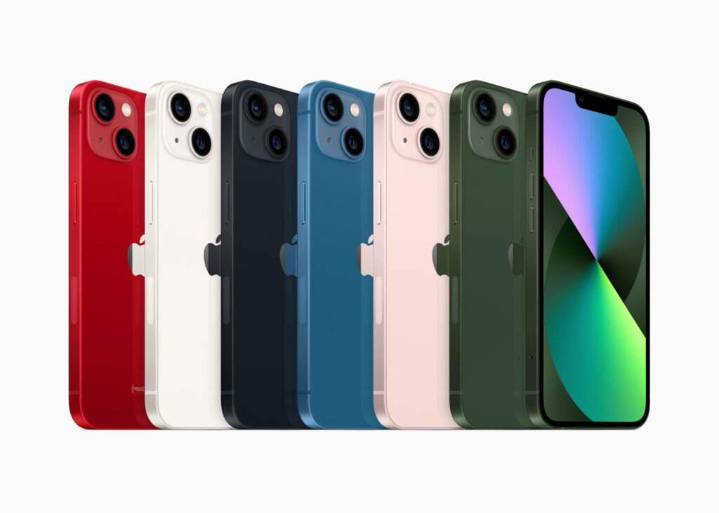 iPhone 13 colors